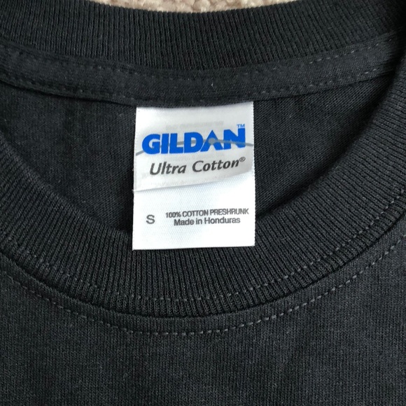 Small Green/Gold/Red Christmas Tree T-shirt - Picture 3 of 3